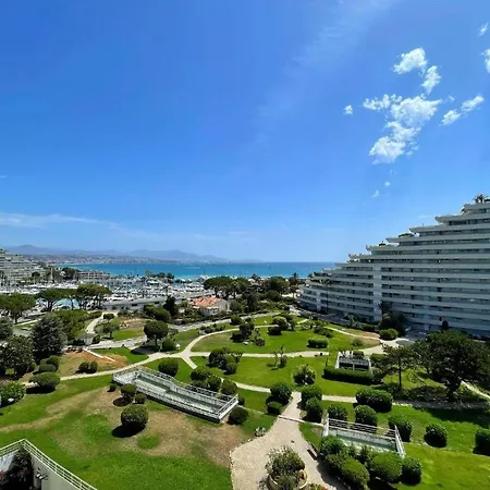 T2 Climatise Vue 11eme Etage Avec Acces Plages Apartman Villeneuve-Loubet