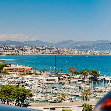Appartement T2 Climatisé Vue 11ème Etage Avec Accés Plages Villeneuve-Loubet